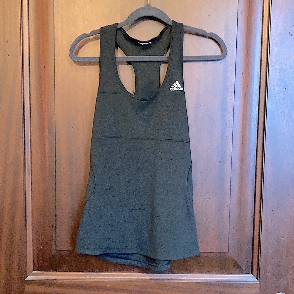 Adidas running top, size S/M, fast dry material
